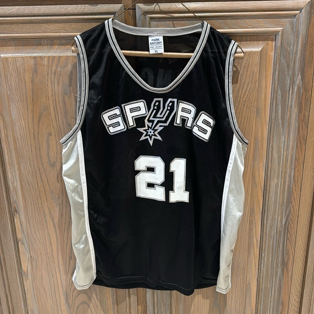 Tim Duncan San Antonio Spurs Mesh Jersey